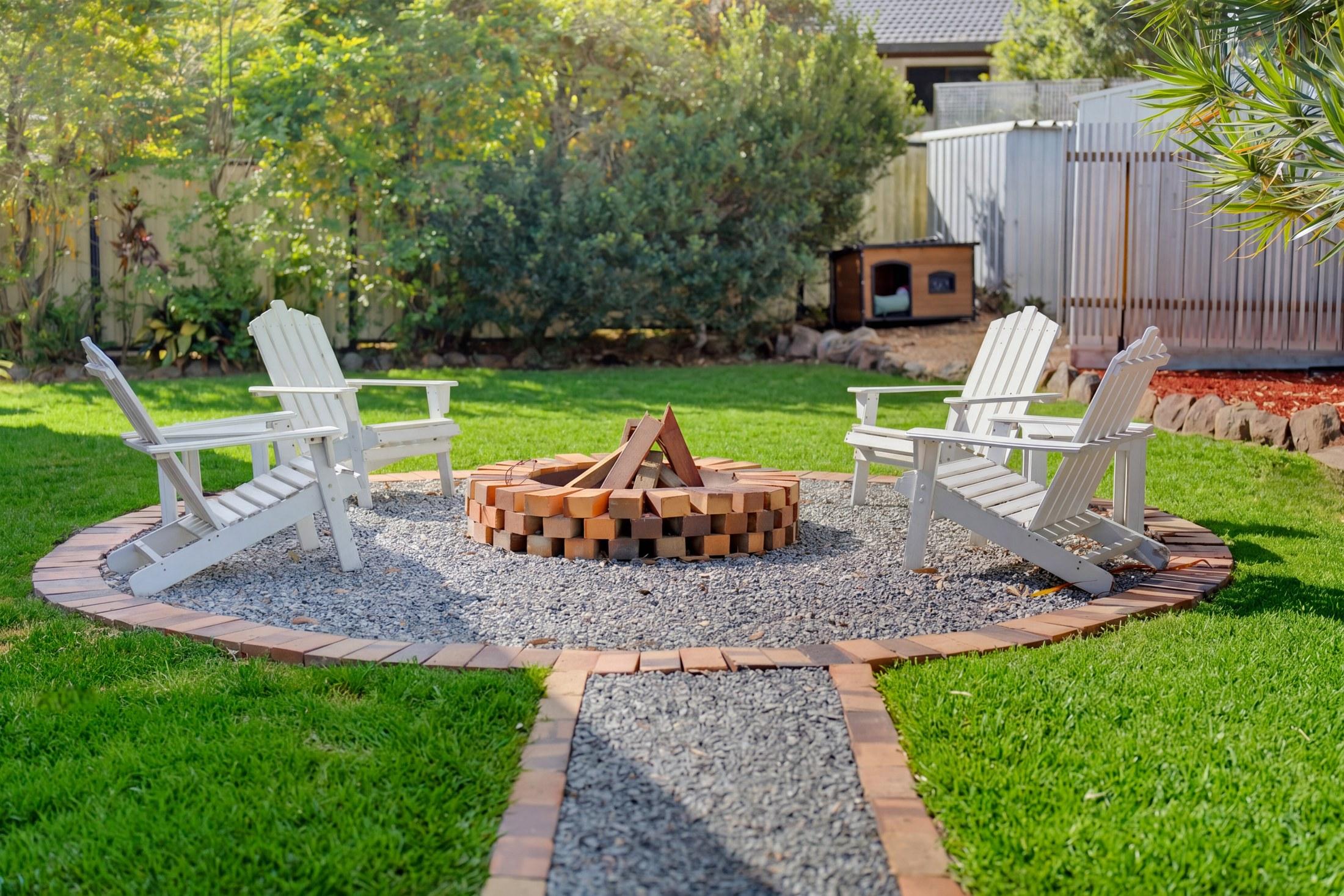 Garden fire pit