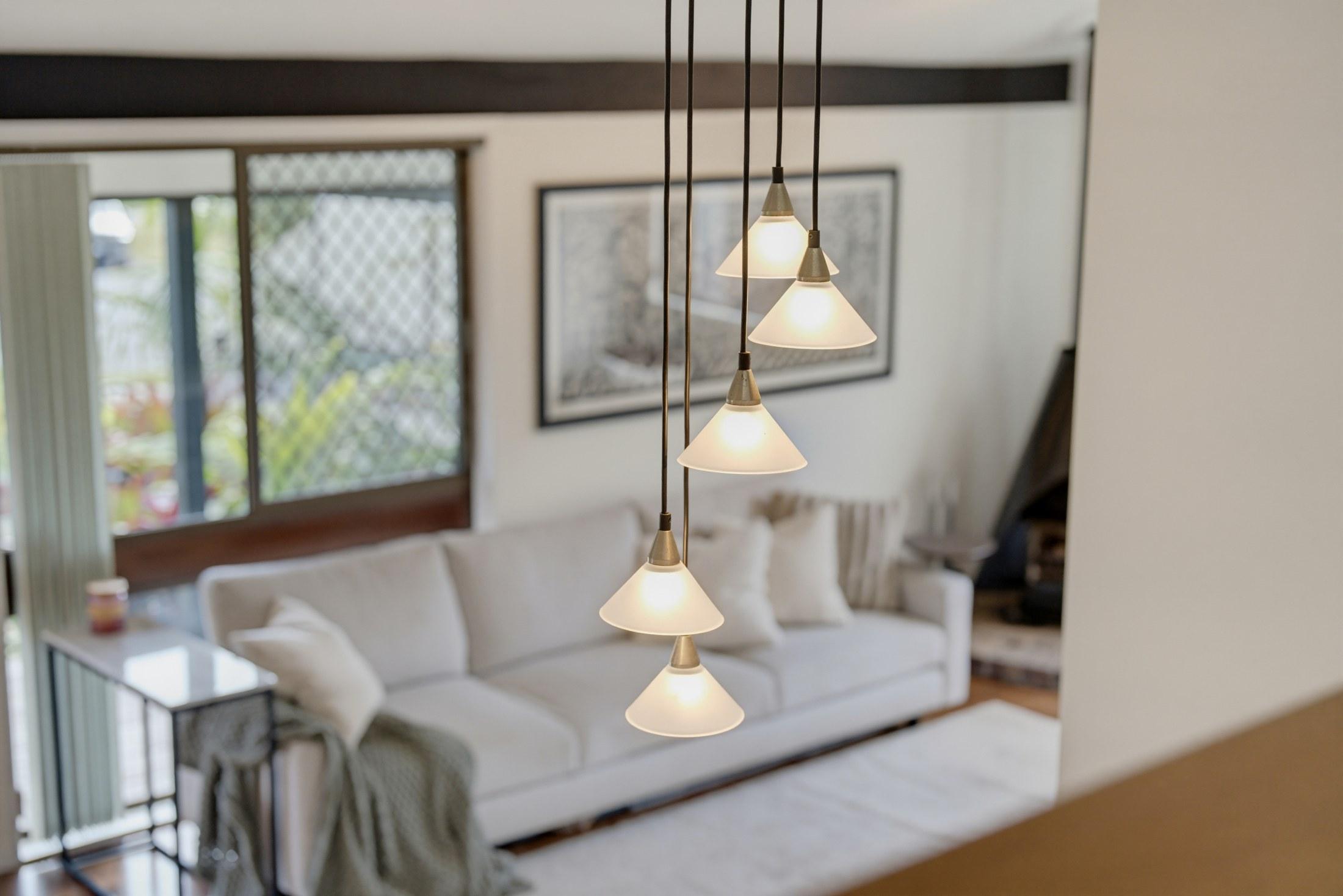 Pendant lighting details